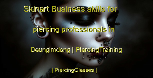 Skinart Business skills for piercing professionals in Deungimdong | PiercingTraining | PiercingClasses | SkinartTraining-Republic of Korea